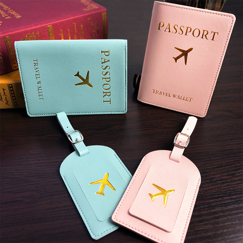 Etui à passeport + étiquette bagage