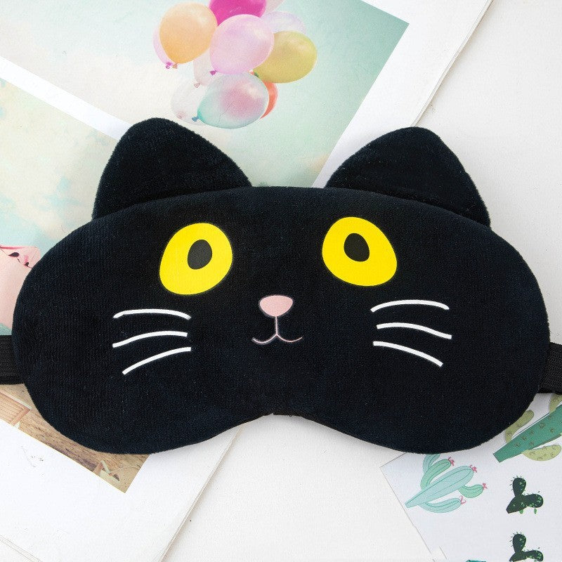 Masque de nuit peluche