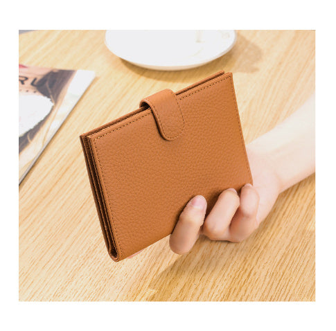 Porte cartes en cuir RFID