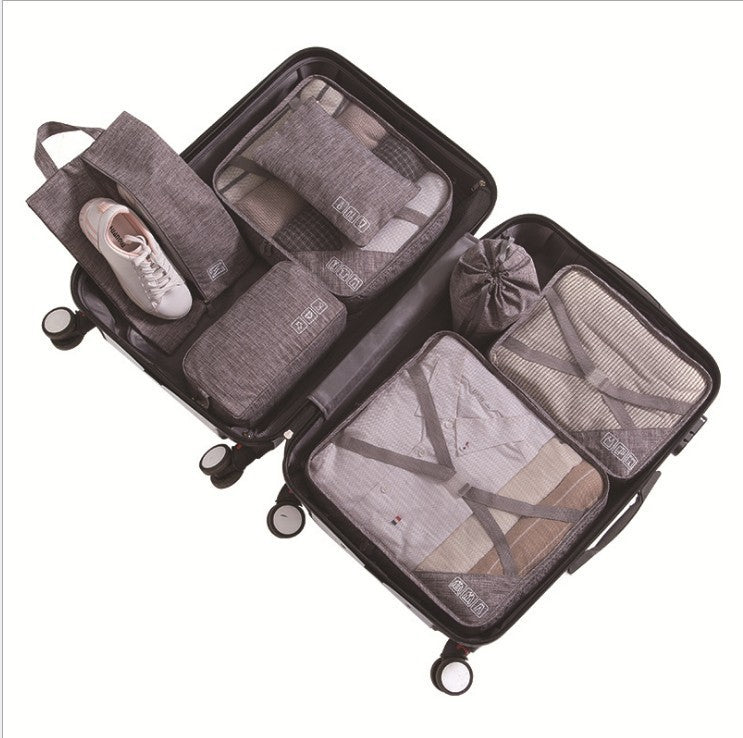 Set de 7 housses de rangement en tissu