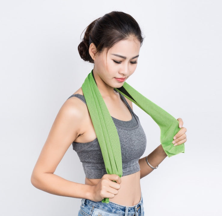 Serviette rafraichissante