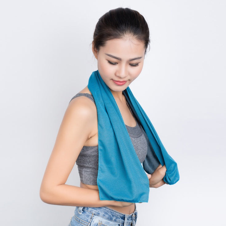 Serviette rafraichissante