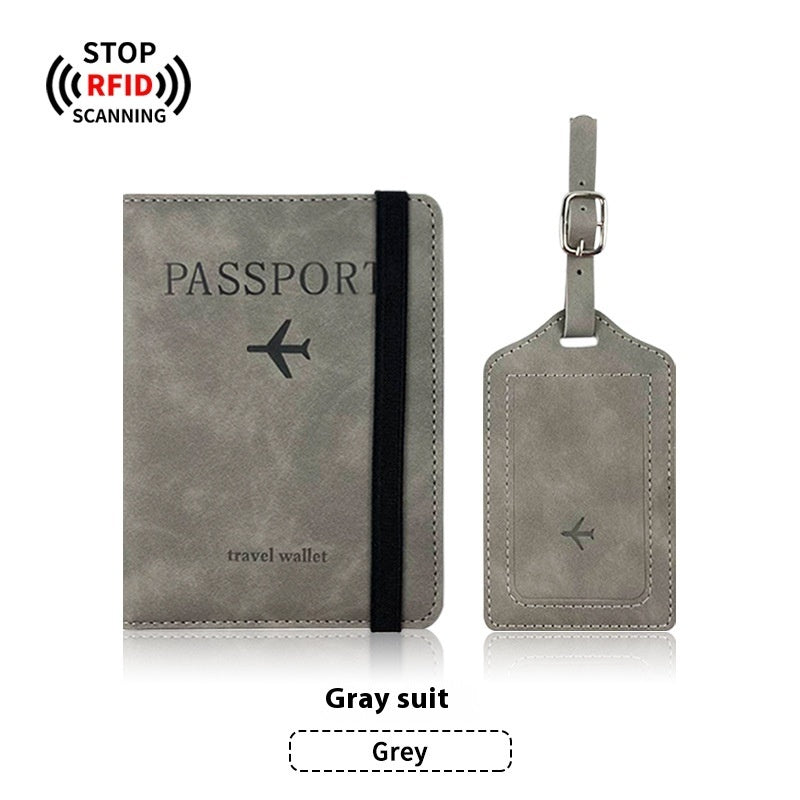 Porte passeport anti-magnétique