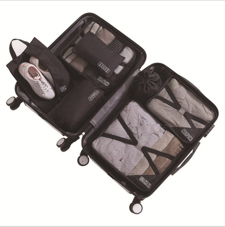 Set de 7 housses de rangement en tissu