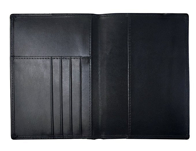 Porte-cartes et passeport en cuir RFID