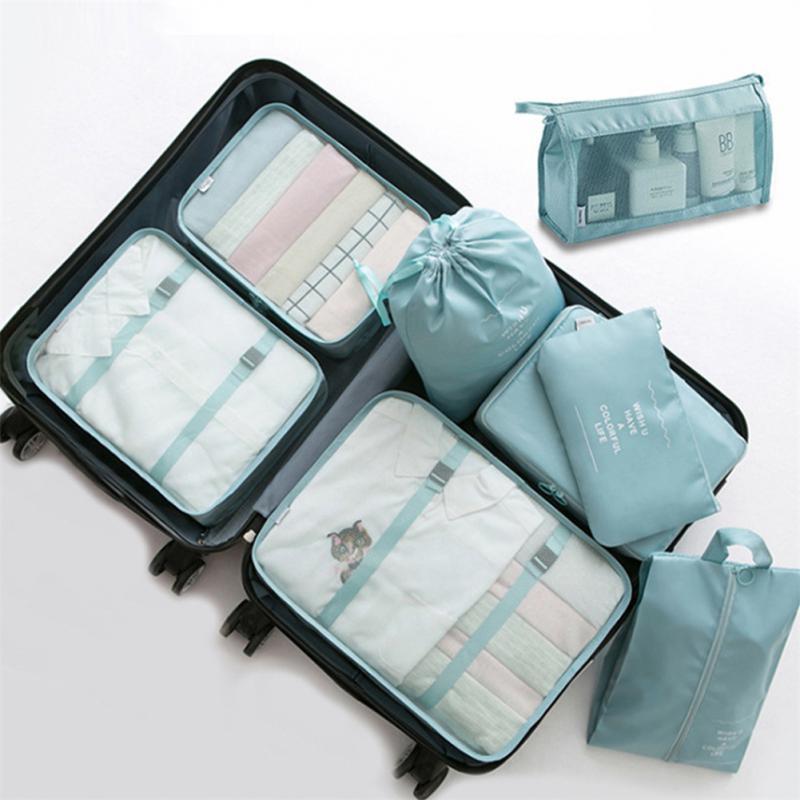 Set de 8 pochettes de rangement