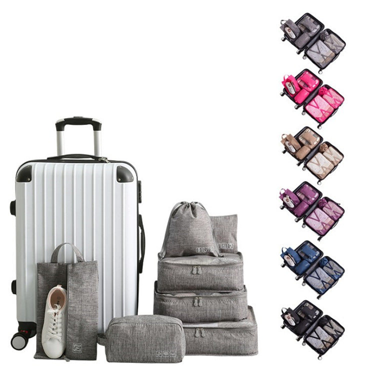 Set de 7 housses de rangement en tissu