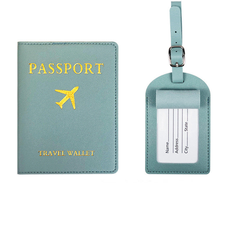 Etui à passeport + étiquette bagage