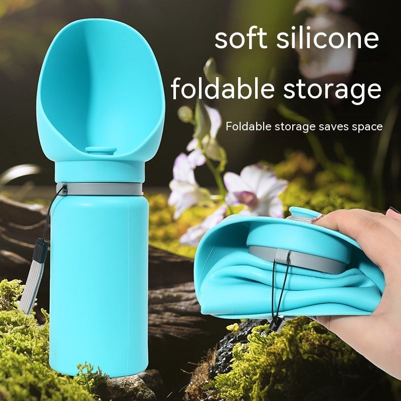 Bouteille d’Eau Pliable pour Chien