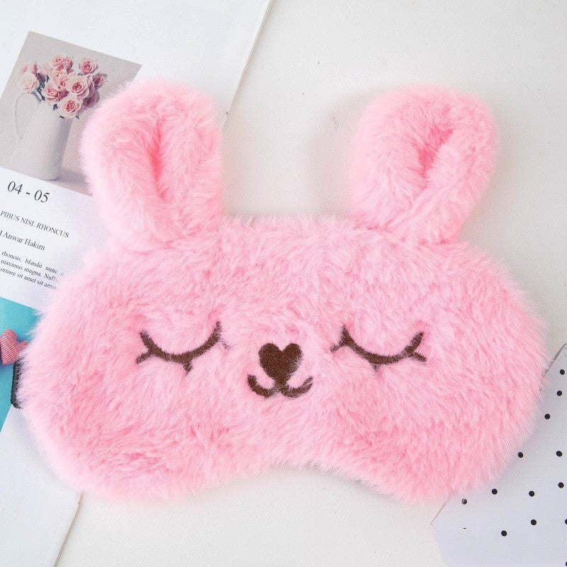 Masque de nuit peluche