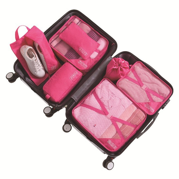 Set de 7 housses de rangement en tissu