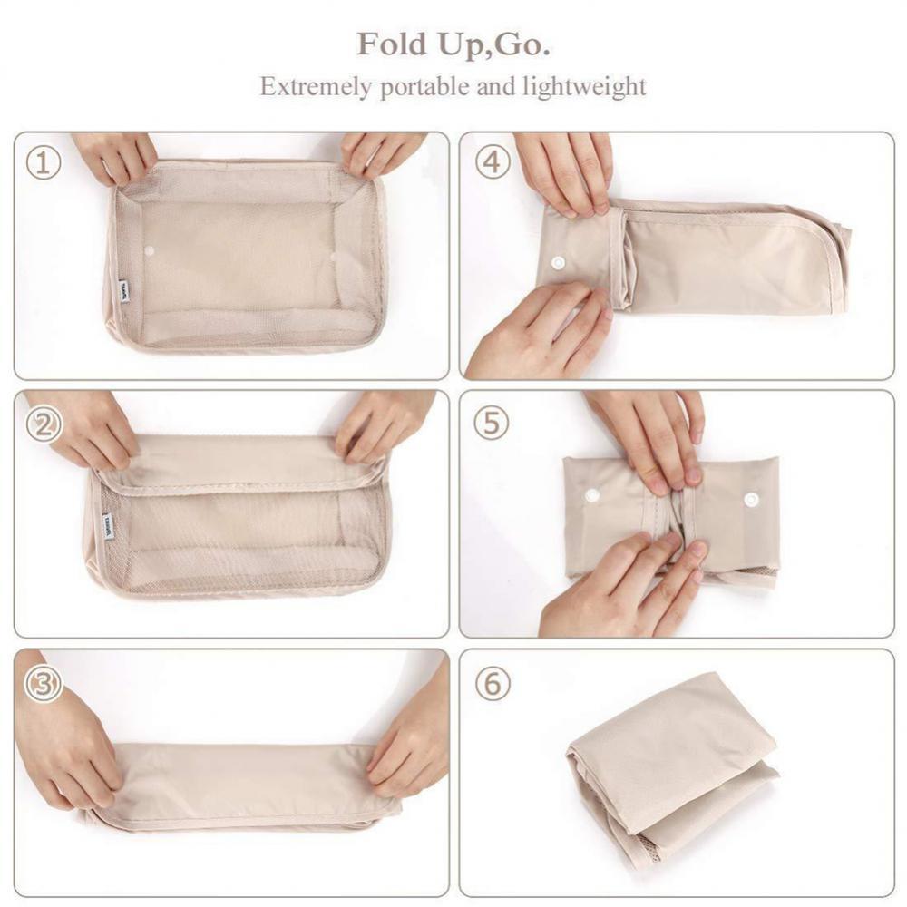 Set de 8 pochettes de rangement