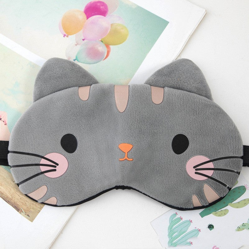 Masque de nuit peluche