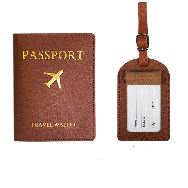 Etui à passeport + étiquette bagage