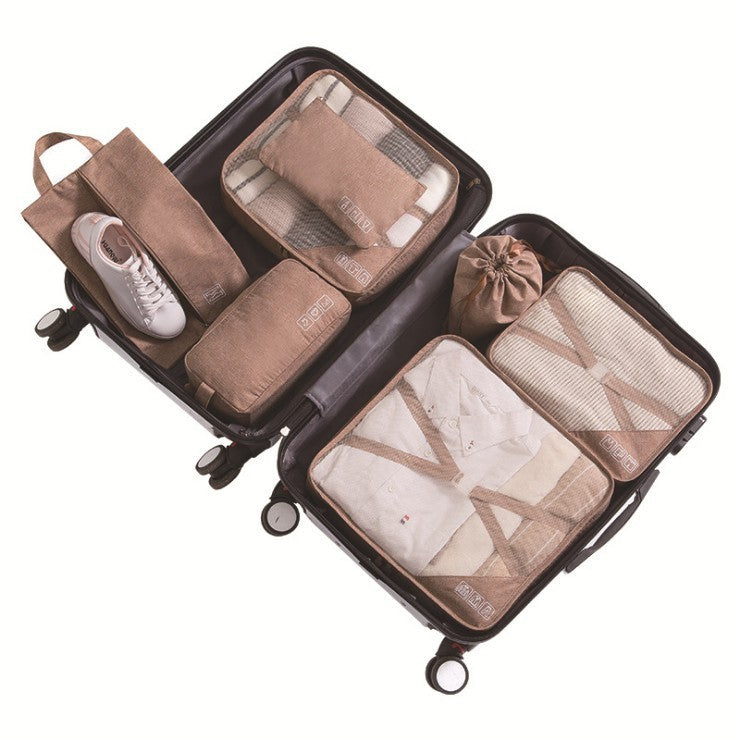 Set de 7 housses de rangement en tissu