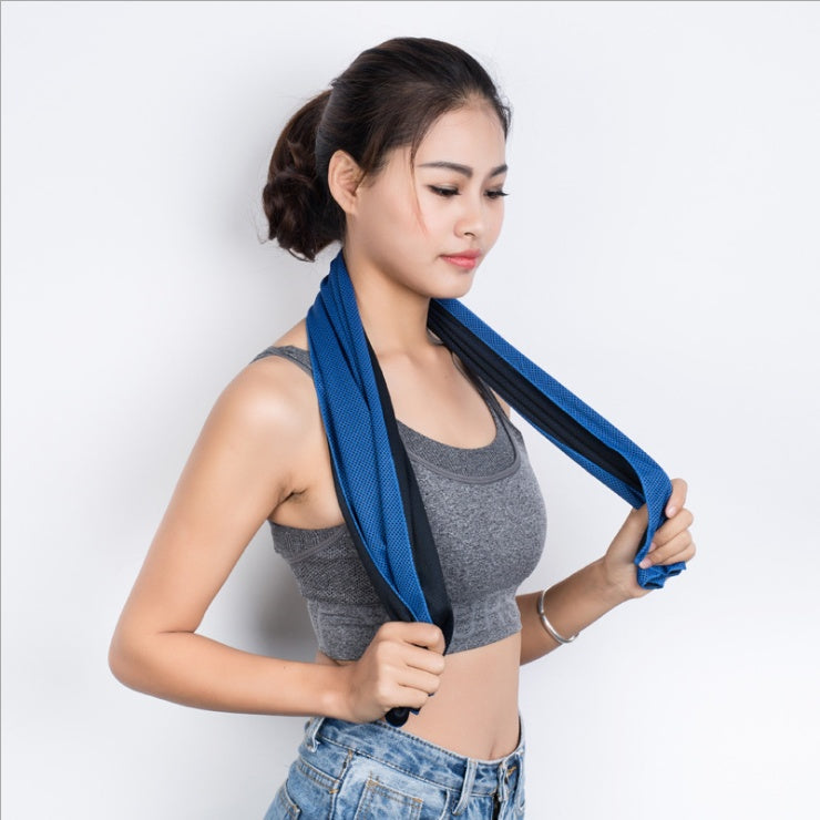 Serviette rafraichissante