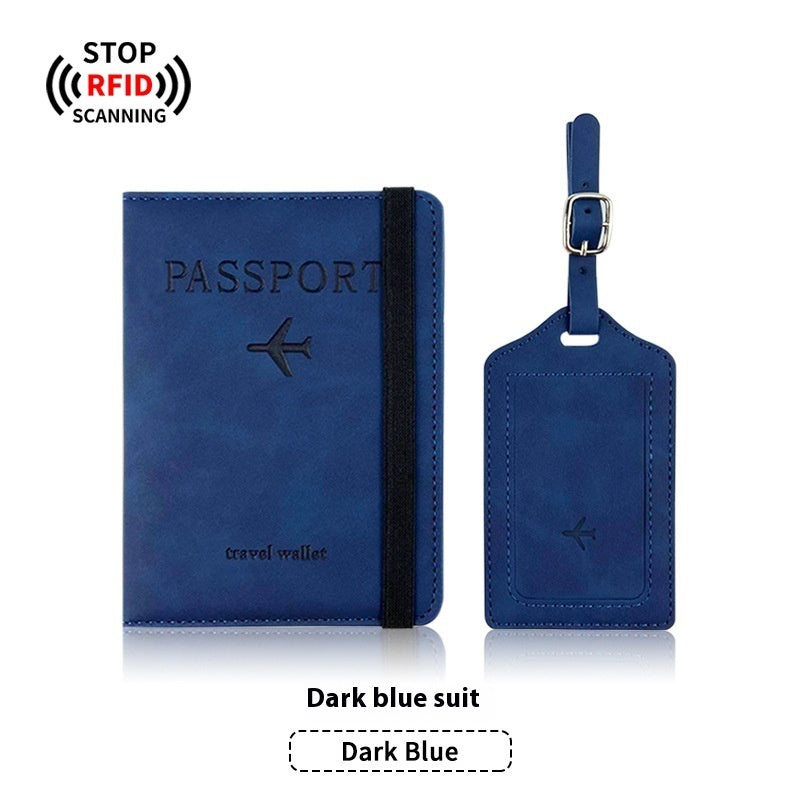 Porte passeport anti-magnétique
