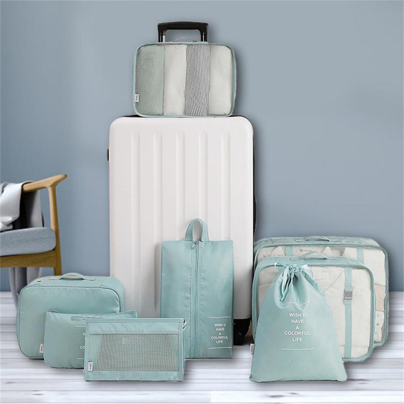 Set de 8 pochettes de rangement
