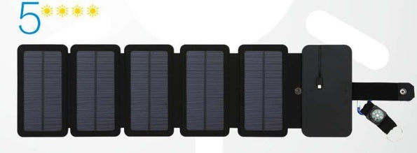 Panneau solaire pliable