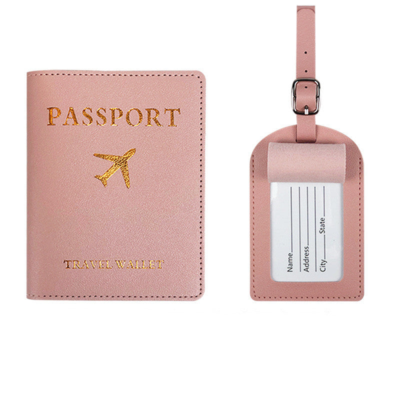 Etui à passeport + étiquette bagage