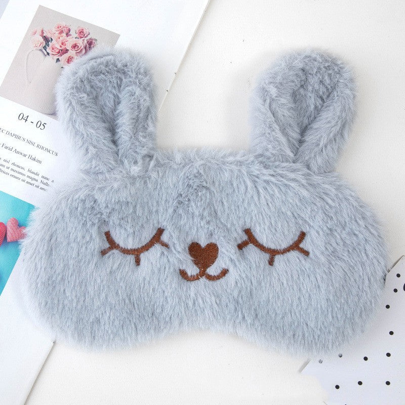 Masque de nuit peluche