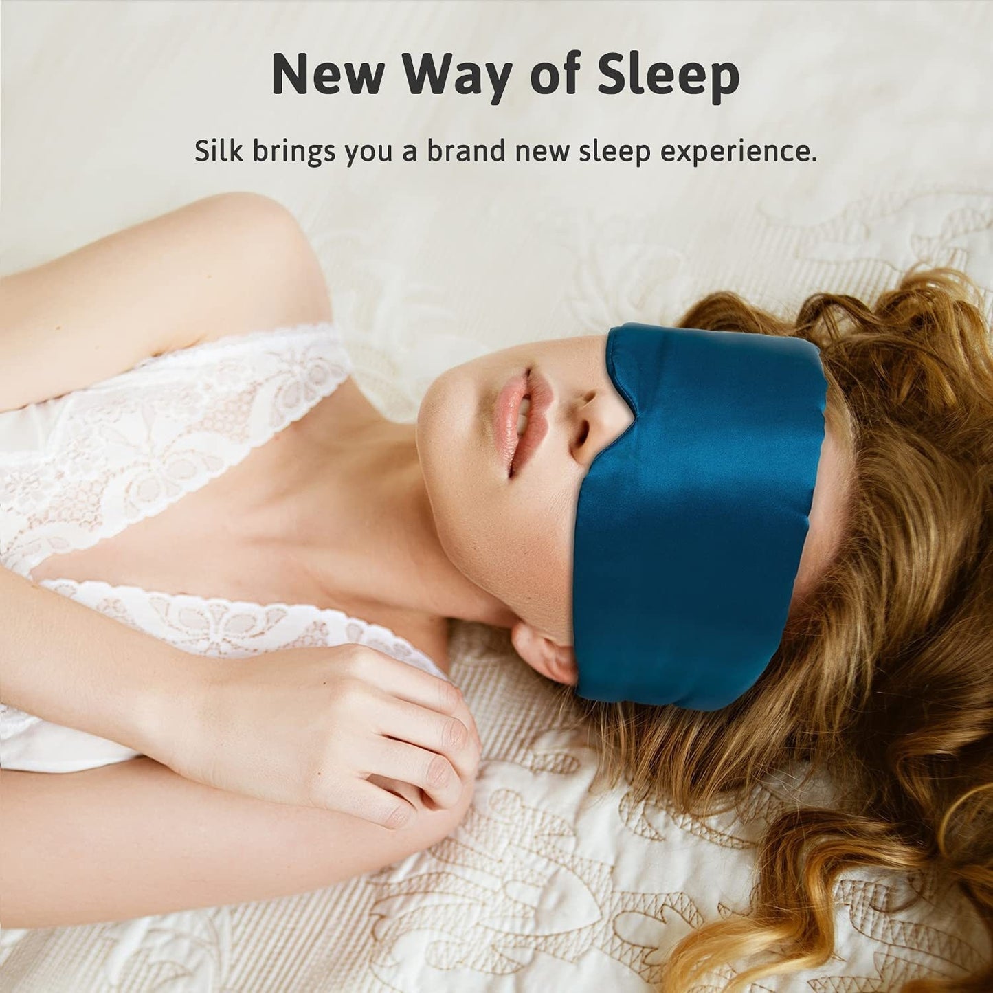 Masque de nuit effet soie