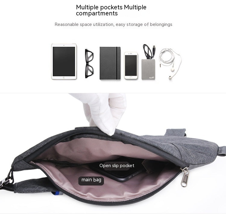 Sac bandoulière multifonctions