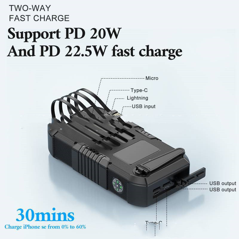 Chargeur solaire grande capaciité