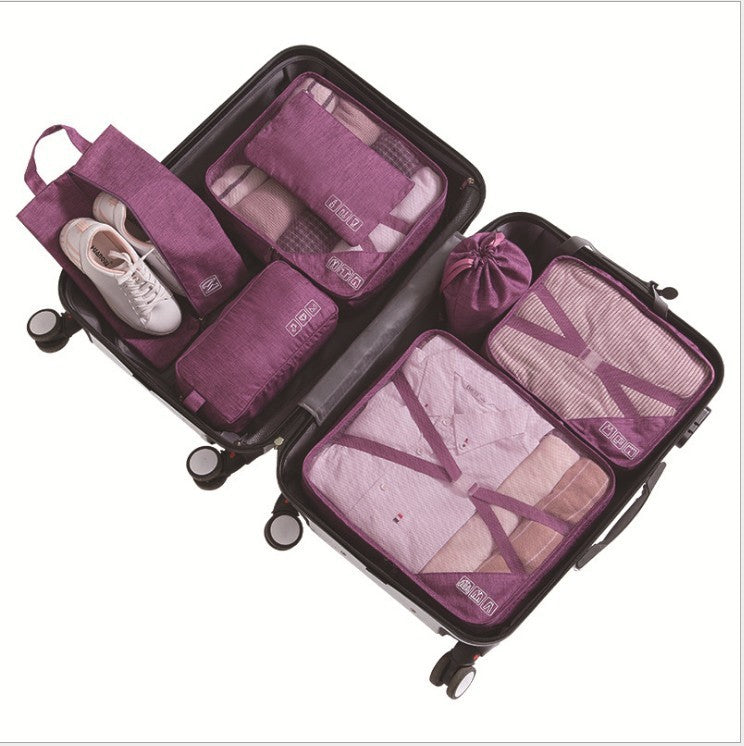Set de 7 housses de rangement en tissu