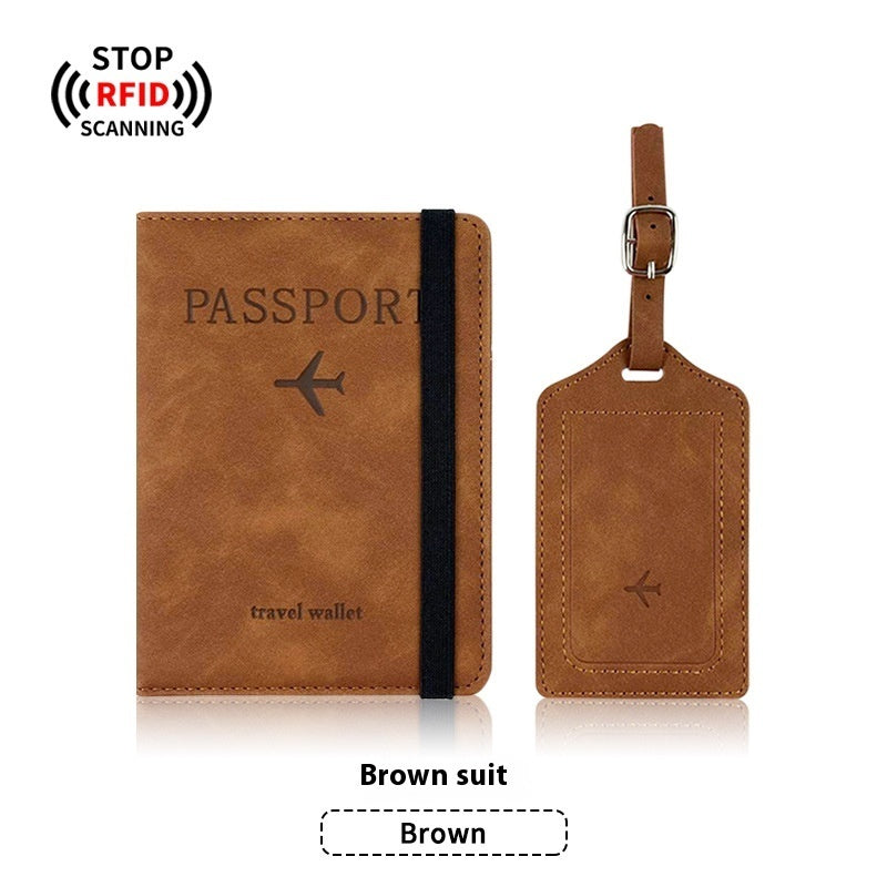 Porte passeport anti-magnétique