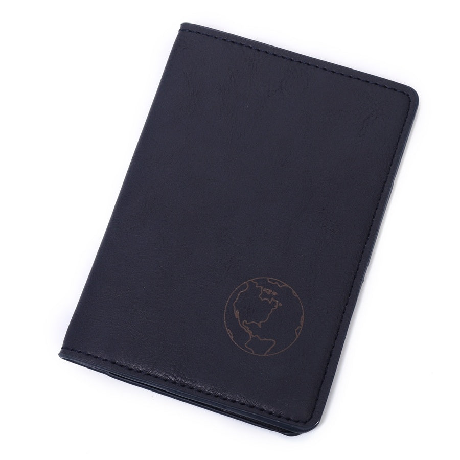 Pochette en cuir pour cartes et passeport