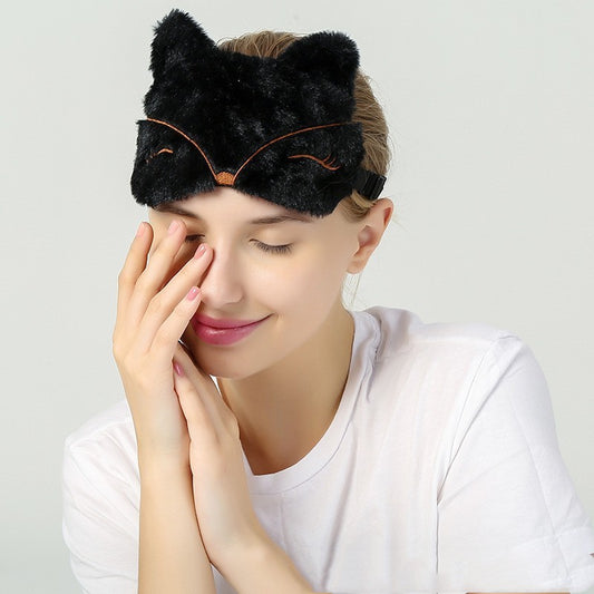 Masque de nuit peluche