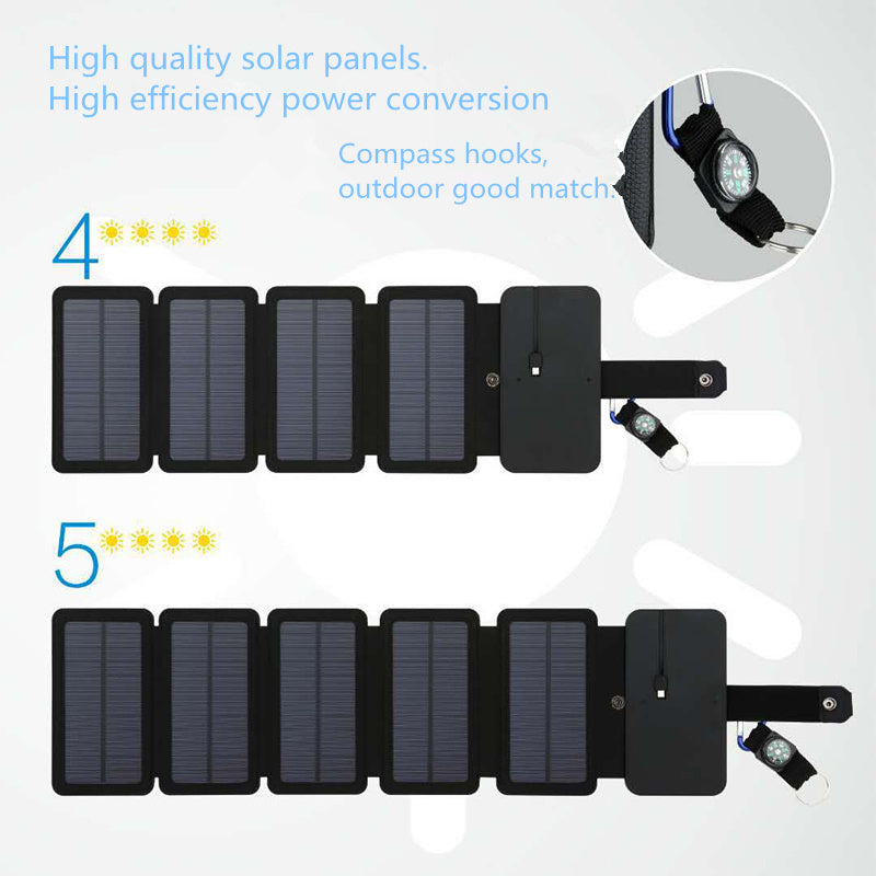 Panneau solaire pliable
