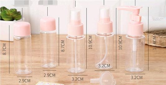 Set de flacons de voyage