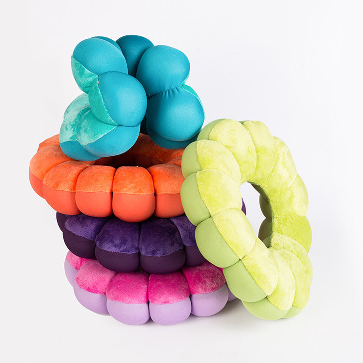 Oreiller en forme de donut