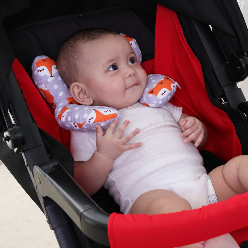 Oreiller de voyage en forme de U pour bébé