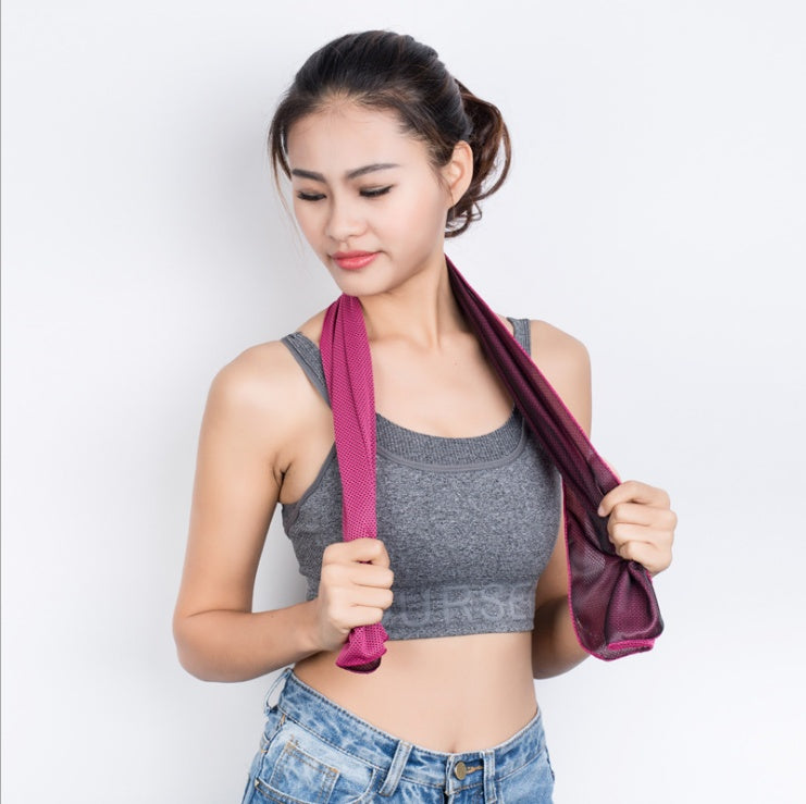 Serviette rafraichissante