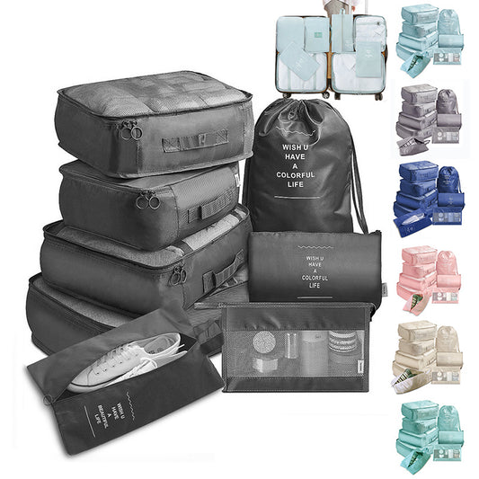 Set de 8 pochettes de rangement