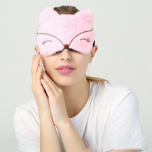Masque de nuit peluche