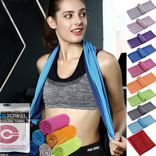 Serviette rafraichissante