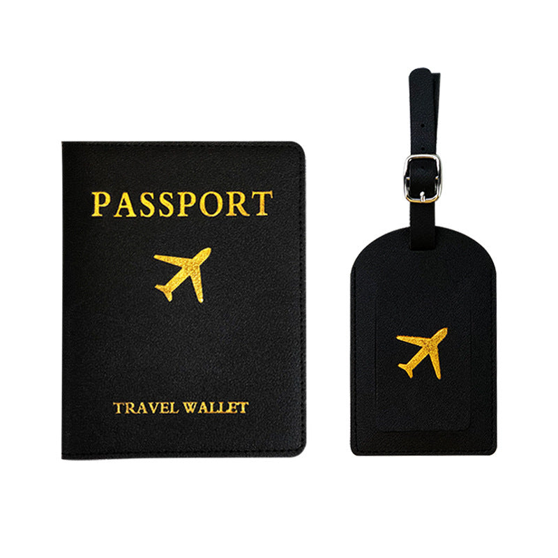 Etui à passeport + étiquette bagage